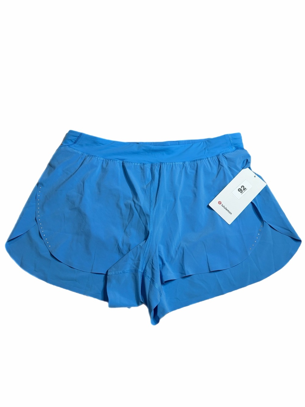 NWT Lululemon Fast & Free High-Rise Split Short 3" (Ocean Wave) Size XL